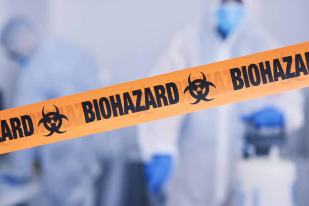 Professional Blood Cleanup technician working in Mont Vernon, NH
